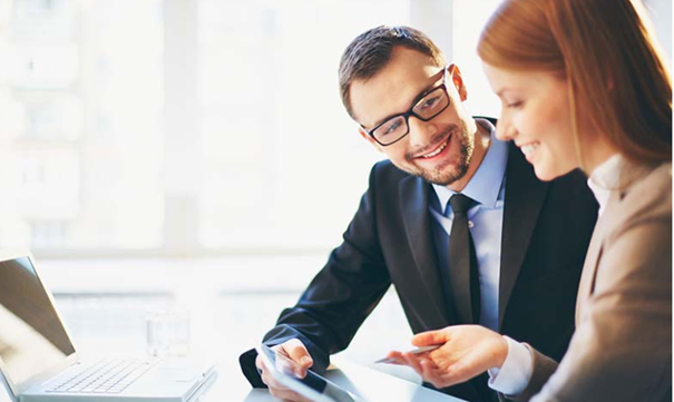 A person and person looking at a tablet

AI-generated content may be incorrect.